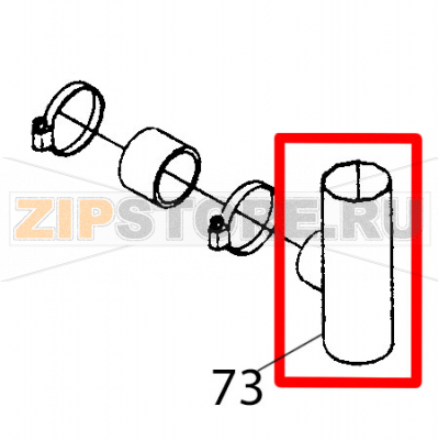 Oven chimney Fagor HMM-6/11 Oven chimney Fagor HMM-6/11Запчасть на деталировке под номером: 73Название запчасти Fagor на английском языке: Oven chimney HMM-6/11.