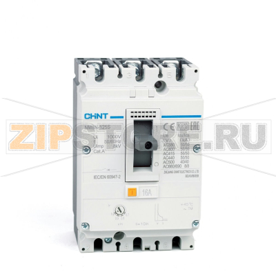 Выключатель автоматический 16 А, 100 кА, 3 полюса Chint NM8N-125H 