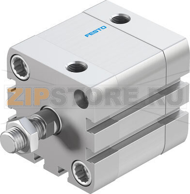 Пневмоцилиндр компактный Festo ADN-40-15-A-PPS-A 