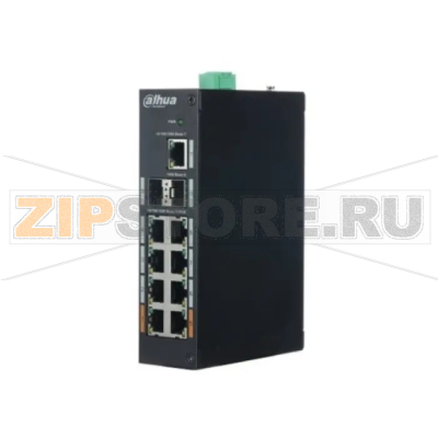 Коммутатор защищенный, 11 портов Dahua DH-PFS3211-8GT-120 