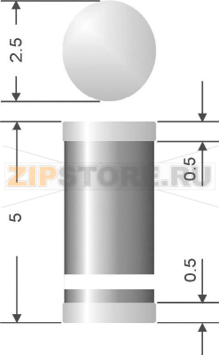 Диод SMD, корпус: MELF Diotec SM4007 