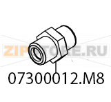 Connection 1/4 1/4 w/or hole m8 Victoria Arduino Adonis 3 Gr  Connection 1/4 1/4 w/or hole m8 Victoria Arduino Adonis 3 GrЗапчасть на деталировке под номером: 07300012.M8Название запчасти Victoria Arduino на английском языке: Connection 1/4 1/4 w/or hole m8&nbsp;Adonis 3 Gr.