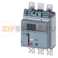 fixed-mounted circuit breakers 3-pole, frame size 0, IEC In=630A to 690V, 50/60Hz AC Icu=42kA at 415V Icu=42kA at 500V ETU660 electronic trip units LSIG display with tripped signaling switch, RTC and  4Aux auxiliary switches protection adjustable l: Ir 0.