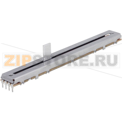 Потенциометр ползунковый 50 кОм, стерео, 0.25 Вт, линейный, 1 шт TT Electronics 4111904960 