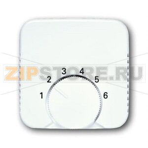 Накладка для терморегулятора, альпийский белый ABB 2CKA001710A3989 