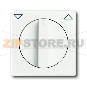 Плата центральная с поворотной ручкой, белая ABB 2CKA001710A3872 
