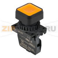 Лампа сигнальная, Ø отверстия: 22/25 мм Autonics L2RR-L4YLM