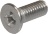 VITE A TESTA SVASATA PIANA M3x8