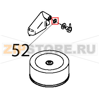 Oring campana press. rif. 115 Teikos TS603 Oring campana press. rif. 115 Teikos TS603Запчасть на деталировке под номером: 52