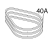 Standard v-belt SPZ 1060 60Hz Bear Varimixer AR80 VL-1S