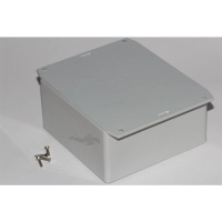 Корпус 120x120x94 мм, материал: пластик, серый, 1 шт Hammond 1591VF2SGY
