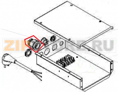 Cable clamp ø 4 - 12 Sagi KUA2A   Cable clamp ø 4 - 12 Sagi KUA2AЗапчасть на 