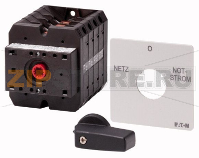 Переключатель, контакты: 8, 63 A, 60°, промежуточный монтаж Eaton T5B-4-8902/X 