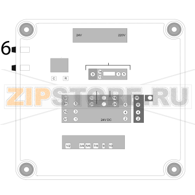 Fuse 1,6A Bear Varimixer AR80 VL-1S Fuse 1,6A Bear Varimixer AR80 VL-1SЗапчасть на деталировке под номером: 6