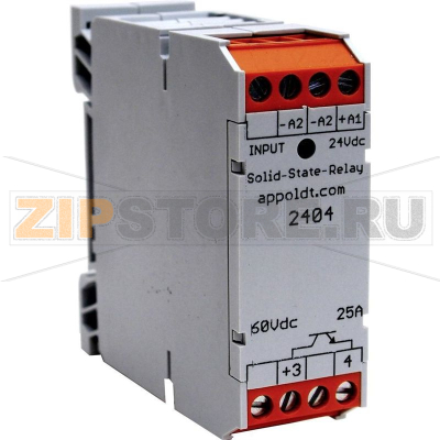 Реле твердотельное 25 А, 60 В/DC, 1 шт Appoldt POK22-24V/25 