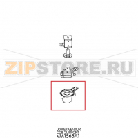 Lower venturi coil support Unox XVC 205