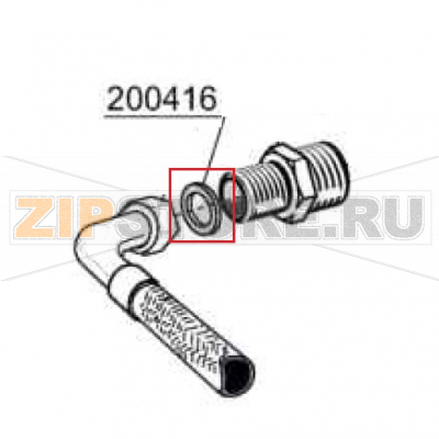 Gasket D. 3/4&quot; Comenda GFS 90 Gasket D. 3/4" Comenda GFS 90Запчасть на деталировке под номером: 200416Название запчасти на английском языке: Gasket D. 3/4" Comenda GFS 90