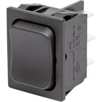 Переключатель клавишный 250 В, 16 А, 1 x вкл/выкл/вкл, IP40 Marquardt 1839.3512