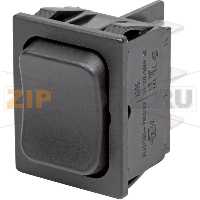 Переключатель клавишный 250 В, 16 А, 1 x вкл/выкл/вкл, IP40 Marquardt 1839.3512 