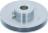 single-groove lower pulley