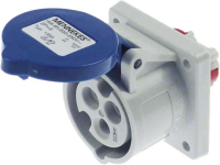 POWER SOCKET CEE 3-POLE P+N+E 16A