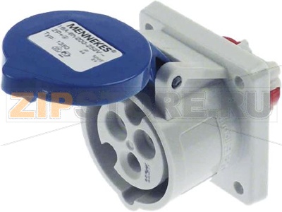 POWER SOCKET CEE 3-POLE P+N+E 16A 