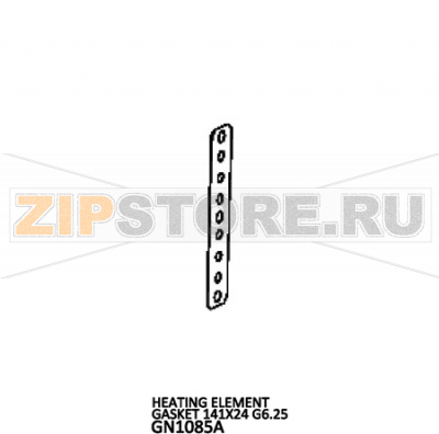 Heating element gasket 141X24 G6.25 Unox XVC 105E Heating element gasket 141X24 G6.25 Unox XVC 105EЗапчасть на деталировке под номером: 45Название запчасти на английском языке: Heating element gasket 141X24 G6.25 Unox XVC 105E