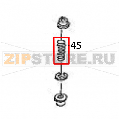 Spring Sato HR212 TT Spring Sato HR212 TTЗапчасть на деталировке под номером: 45Название запчасти на английском языке: Spring Sato HR212 TT.