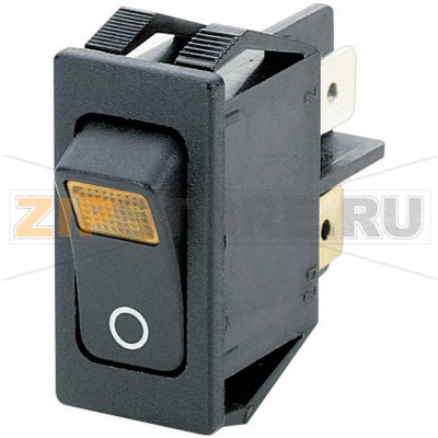 Переключатель клавишный 250 В/AC, 16 А, 2 x выкл/вкл, 1 шт Marquardt 1555.3104 