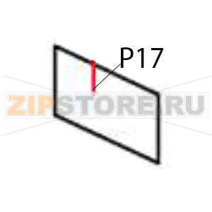 Label Hurakan HKN-WP900M Label Hurakan HKN-WP900MЗапчасть на деталировке под номером: P17