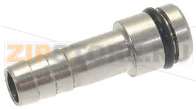 NIPPLE INOX 7 mm WITH O RING 