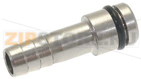 NIPPLE INOX 7 mm WITH O RING 