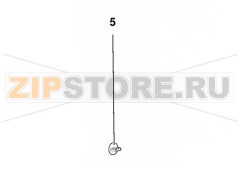 Нейлоновый колпачек серый D=16 Unox XFT 135 Оригинальное название запчасти: VM1025A - NYLON LID PA66 V2 GREY ?16 Unox XFT 135 На деталировке запчасть Unox XFT 135 под номером: 5