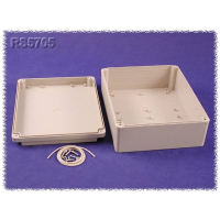 Корпус 250x200x95 мм, материал: пластик, серый, 1 шт Hammond RS5705