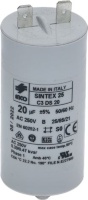 Capacitor 20Mf 250V Rpm 110-120V
