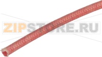 TUBO SILICONE ROSSO CON CALZA ø 5x9 mm