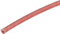 TUBO SILICONE ROSSO CON CALZA ø 5x9 mm