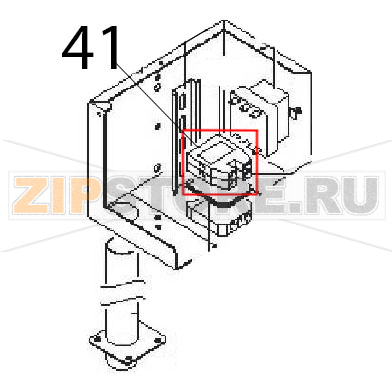 Live terminal Angelo Po 1G1PE1E Live terminal Angelo Po 1G1PE1EЗапчасть на деталировке под номером: 41