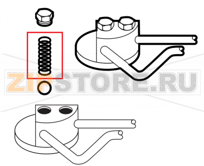 Spring Lainox ME061T   Spring Lainox ME061TЗапчасть на сборочном чертеже под номером: 11Название запчасти на английском&nbsp;языке: Spring Lainox ME061T
