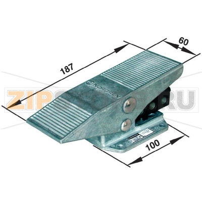 Клапан пневматический с ручным управлением, G1/8, 10 бар, 1 шт Norgren X3048202 