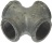ЧЕТЫРЕХСТОРОННЕЕ СОЕДИНЕНИЕ Ø 1/2"F