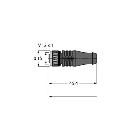 Кабель Turck HT-WAK4-2/S2430 
