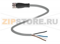 Кабель датчика-исполнительного устройства Female connector V1-G-40M-PUR Pepperl+Fuchs