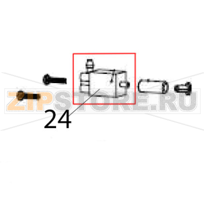Air valve Hurakan HKN-ME717 Air valve Hurakan HKN-ME717Запчасть на деталировке под номером: 24