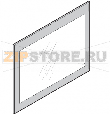 Inner door glass Lainox VE061D  Inner door glass Lainox VE061DЗапчасть на сборочном чертеже под номером: 3Название запчасти на английском&nbsp;языке: Inner door glass Lainox VE061D