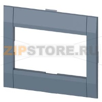 ДЕКОРАТИВНАЯ НАКЛАДКА 76,2 X 45,65 MM (W X H) ПРИНАДЛЕЖНОСТЬ ДЛЯ   3-ПОЛ. 3VA1 100/160 БЕЗ ДОСТУПА К TMTU УЗО, РАСПОЛОЖЕННОГО НА СТОРОНЕ НАГРУЗКИ  RCD520 160 3-ПОЛ. 3VA9113-0RL20 Siemens 3VA9053-0SB10