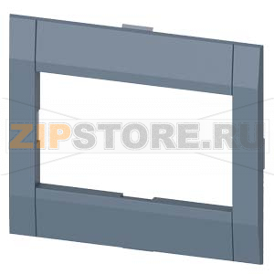 ДЕКОРАТИВНАЯ НАКЛАДКА 76,2 X 45,65 MM (W X H) ПРИНАДЛЕЖНОСТЬ ДЛЯ   3-ПОЛ. 3VA1 100/160 БЕЗ ДОСТУПА К TMTU УЗО, РАСПОЛОЖЕННОГО НА СТОРОНЕ НАГРУЗКИ  RCD520 160 3-ПОЛ. 3VA9113-0RL20 Siemens 3VA9053-0SB10 