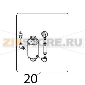 Press. release valve 3/4&quot;&quot;, 0.5 B Angelo Po 1A1PI2G Press. release valve 3/4"", 0.5 B Angelo Po 1A1PI2GЗапчасть на деталировке под номером: 20