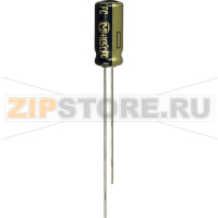 Конденсатор 15 мкФ, 50 В, (Ø) 5 мм, 1 шт Panasonic EEU-FC1H150