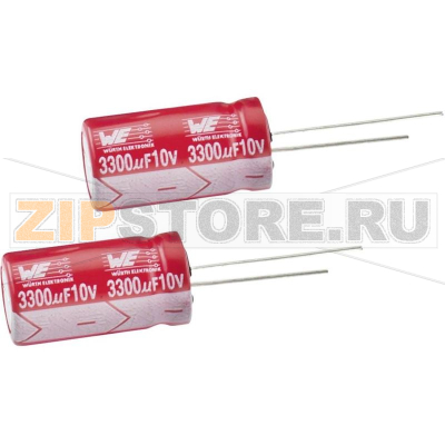 Конденсатор 10 мкФ, 50 В, 5х11 мм, 1 шт Würth Elektronik WCAP-ATG8 